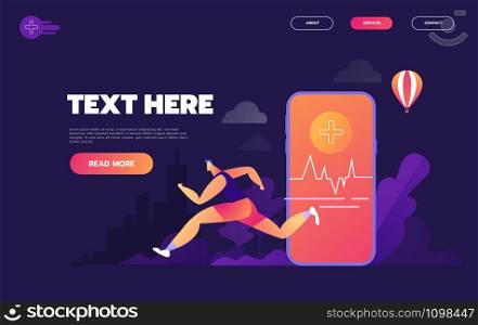 Isometric flat vector concept of fitness tracker, smart watch,smart phone sport and healthy lifestyle. - Vector illustration. Isometric flat vector concept of fitness tracker, smart watch,smart phone sport and healthy lifestyle. - Vector illustration.