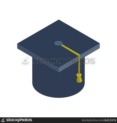 Isometric graduation hat