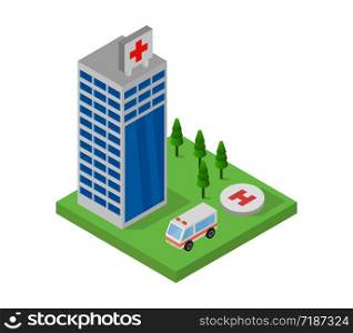 isometric hospital
