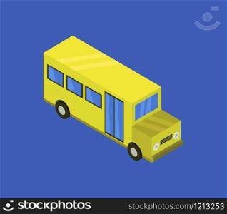 isometric school bus