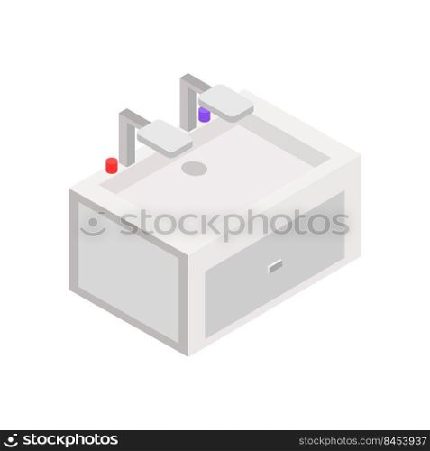 Isometric sink