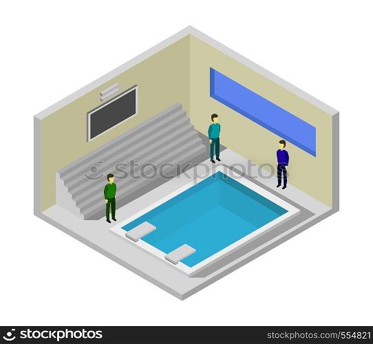 isometric sports pool