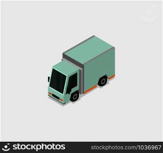 isometric truck