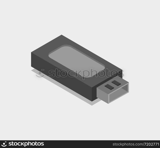 isometric usb drive