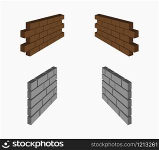 isometric wall