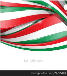 Italian and mexican background flag &#xA;