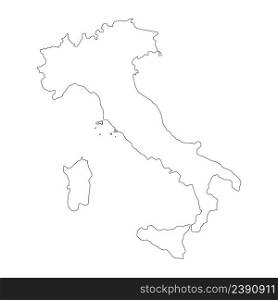 italy country map icon vector illustration design