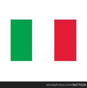 Italy flag. vector illustration eps10