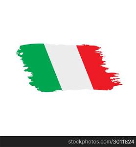 Italy flag, vector illustration. Italy flag, vector illustration on a white background