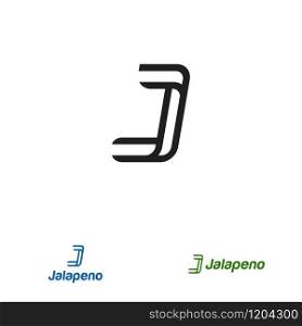 J letter design concept for business or company name initial