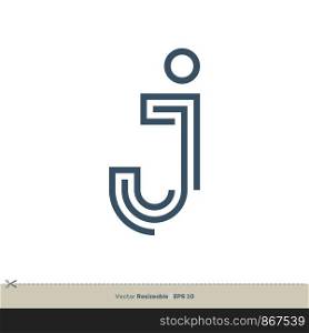 J Letter vector Logo Template illustration design