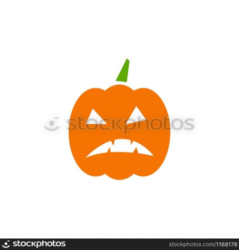 Jack lantern graphic design template vector isolated