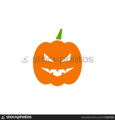 Jack lantern graphic design template vector isolated
