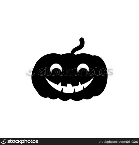 Jack o'lantern Happy Halloween icon vector illustration