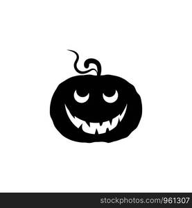 Jack o'lantern Happy Halloween icon vector illustration