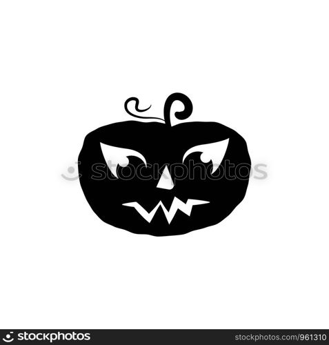 Jack o'lantern Happy Halloween icon vector illustration