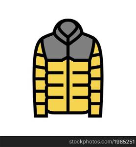 jacket clothing color icon vector. jacket clothing sign. isolated symbol illustration. jacket clothing color icon vector illustration