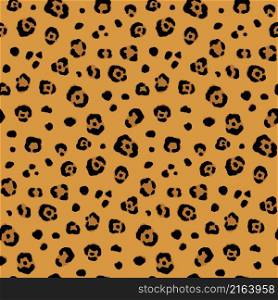 Jaguar Animal Motif Vector Seamless Pattern Design. Great for spring summer, fabric, textile, background, scrap booking, gift wrap, accessories, and clothing.