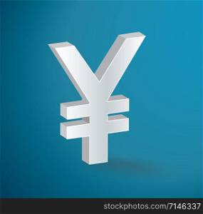 Japanese Yen icon symbol vector