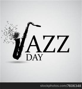 Jazz Day Background. Vector Illustration EPS10. Jazz Day Background. Vector Illustration