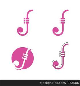 Jazz Music icon vector illustration design template