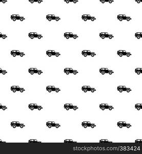 Jeep pattern. Simple illustration of jeep vector pattern for web. Jeep pattern, simple style