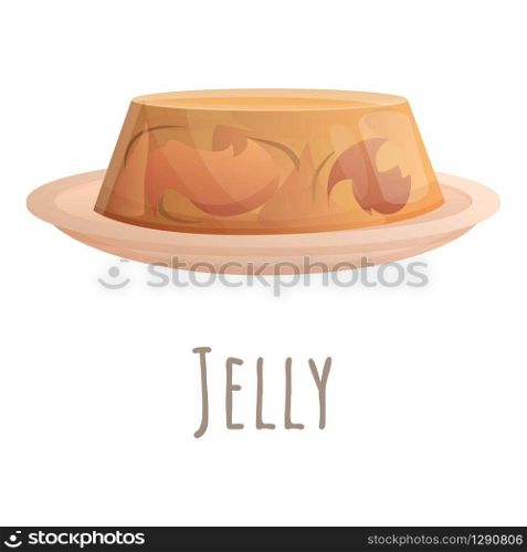 Jelly icon. Cartoon of jelly vector icon for web design isolated on white background. Jelly icon, cartoon style