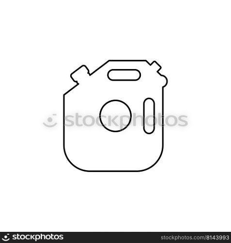 Jerry can icon vector design templates on white background