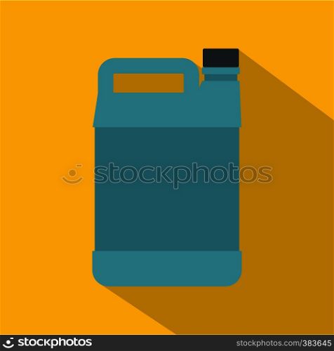 Jerrycan icon. Flat illustration of jerrycan vector icon for web. Jerrycan icon, flat style
