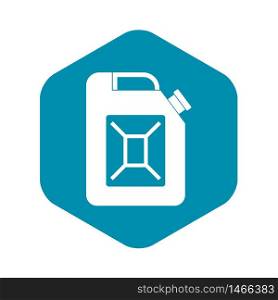 Jerrycan icon. Simple illustration of jerrycan vector icon for web. Jerrycan icon, simple style