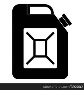 Jerrycan icon. Simple illustration of jerrycan vector icon for web. Jerrycan icon, simple style