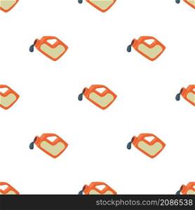 Jerrycan pattern seamless background texture repeat wallpaper geometric vector. Jerrycan pattern seamless vector