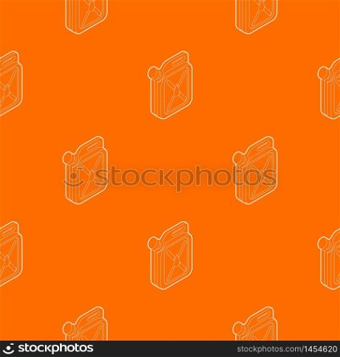 Jerrycan pattern vector orange for any web design best. Jerrycan pattern vector orange