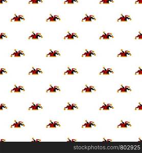 Jester pattern seamless vector repeat for any web design. Jester pattern seamless vector