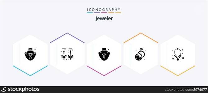 Jewellery 25 Glyph icon pack including . jewelry. jewelry. fashion. ring