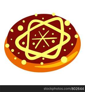 Jewish bakery icon. Cartoon of jewish bakery vector icon for web design isolated on white background. Jewish bakery icon, cartoon style
