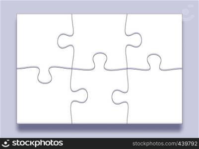 Jigsaw tiles. Puzzles grid, jigsaws details and connected puzzle pieces marketing business communication concept. Team compare metaphor vector template. Jigsaw tiles. Puzzles grid, jigsaws details and connected puzzle pieces marketing business communication concept vector template