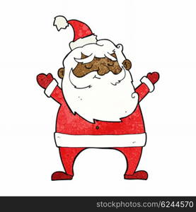 jolly santa cartoon