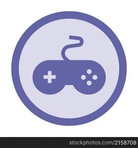 joystick console circle icon