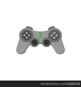 joystick for video games on white background, flat. joystick for video games on white background