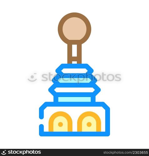 joystick switches color icon vector. joystick switches sign. isolated symbol illustration. joystick switches color icon vector illustration