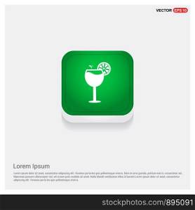 Juice icon. cocktail drink icon