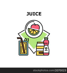 Juice yellow liquid. Juicy drop. Fruit water. Tropical soda. Oil cocktail vector concept color illustration. Juice icon vector illustration