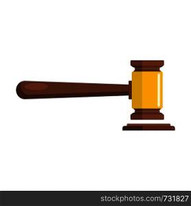 Justice icon. Flat illustration of justice vector icon for web. Justice icon, flat style
