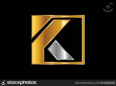 K letter logo design, Creative Modern Letters Vector Icon Logo Illustration