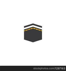 kaaba logo illustration vector design