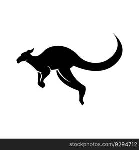 Kangaroo icon,logo illustration design template.
