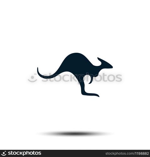 Kangaroo Icon Vector Design Template Illustration EPS 10