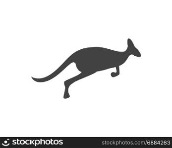 kangaroo Logo Template. kangaroo Logo Template vector illustration