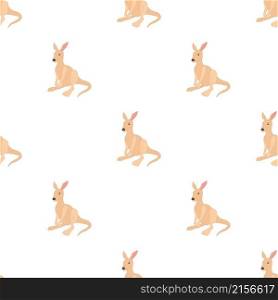 Kangaroo pattern seamless background texture repeat wallpaper geometric vector. Kangaroo pattern seamless vector
